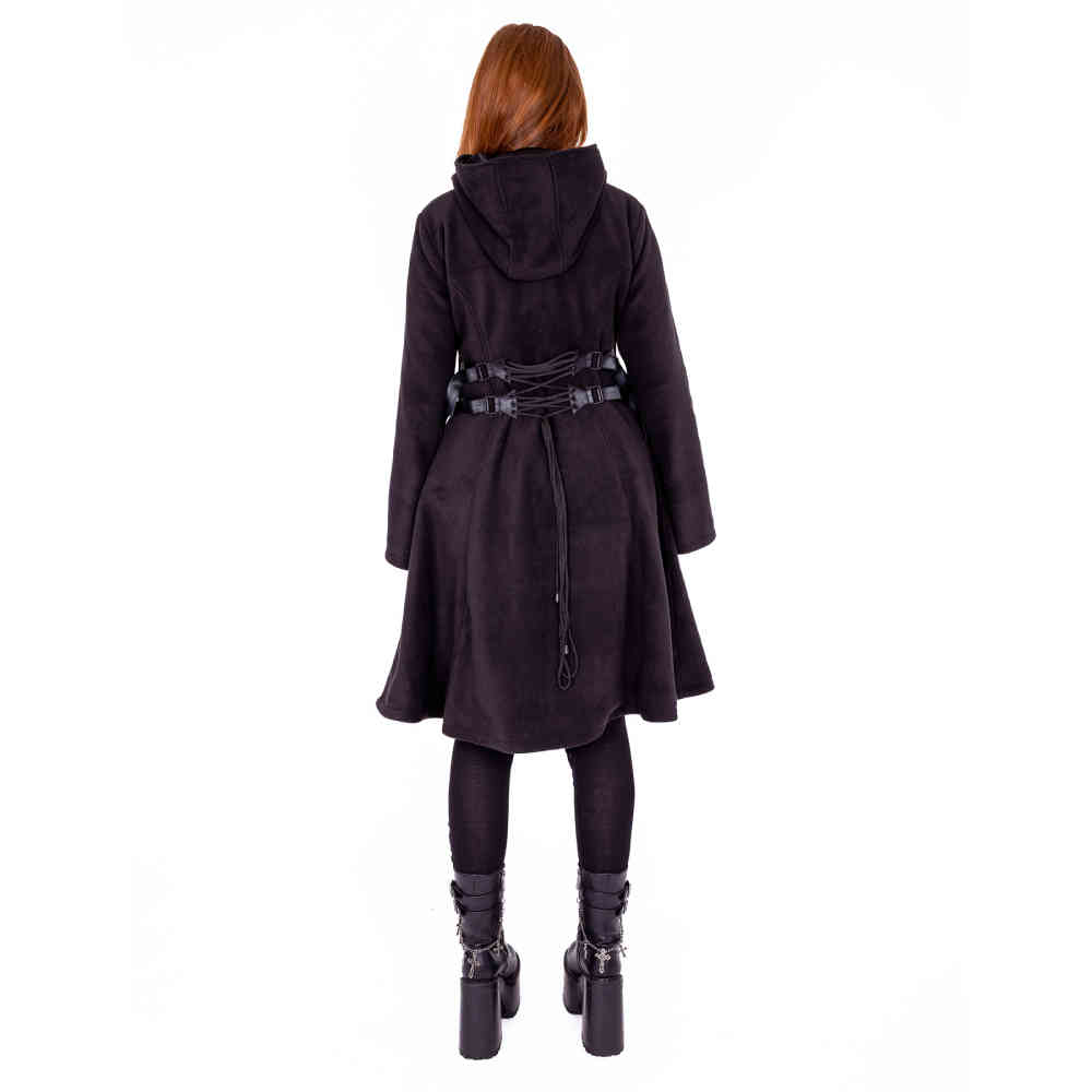 Heartless - Makena Manteau d'hiver - Noir